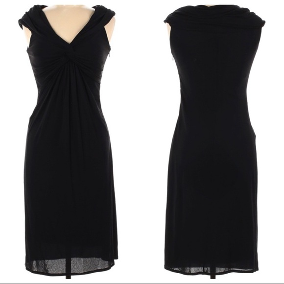 Giambattista Valli black silk bodycon dress 42(IT) - Picture 1 of 9